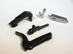 RA-TECH スチール トリガーアッセンブリー5点セット WE MSK（ACR)用 （RAG-WE--151）