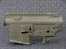 RA-TECH 鍛造アルミレシーバーセット WE M4 GBB用 TAN （AAC Ver.）（RAG-WE--153）