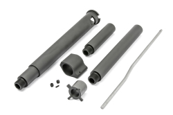 RA-TECH WCRSタイプ アルミアウターバレルキット (14.7/12.5インチ) WE M4 GBB対応 (RAG-WE--268)