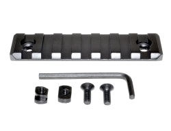 PRESMA M-LOK用 アクセサリーレール 7スロット BK