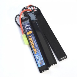 SFA製 11.1V リポ(LIPO) バッテリー ミニコネクタ 1300mAh 25C-50C セパレートタイプ (SA-B009M)