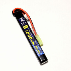 SFA製 7.4V1200mAh 25C-50C ショートスティック ミニコネクタ