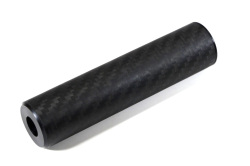 【オリジナル】 リアルカーボン サプレッサー M14逆ネジ 100mm Φ25mm