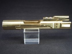 Spear Arms KSC M4 GBB用 CNCスチールボルトキャリア (チタンコーティング)