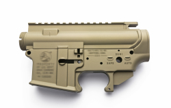 RA-TECH/SDP 鍛造7075アルミレシーバーセット WE AR M4 M16用 FDE （COLT MK18 MOD1）