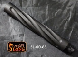 SLONG製アルミアウターバレルエクステンション117ｍｍフルート