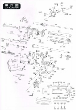 WE T91 GBB 純正パーツ