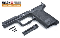 GUARDER 東京マルイ USP9 GBB対応 リアル刻印フレーム BK (USP-04)
