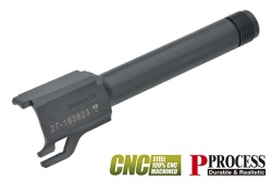 GUARDER 東京マルイ USP Compact対応 スティールアウターバレル BK (USP-40)