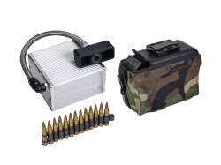 VFC M249 GBBR CORDURA Ammoポーチ型ガスタンクセット (連結アダプター/ダミーカート付属)