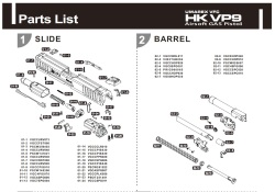 Umarex HK VP9パーツ/04-09 マガジンボトムシール  [VGC3ＭＡＧ060]