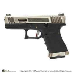 WE G19 T7 カスタム GBB （SVスライド/SVバレル/BKフレーム）