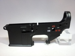 WE HK416C　ロアーレシーバー（無刻印）　No.185　（ダミーピン無し）