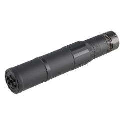 Airsoft Artisan CGS HELIOSタイプ QDサイレンサー＆DAフラッシュハイダーセット (14mm逆ネジ)