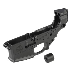 BPW CNC6061アルミ ロアレシーバー APFG MCX SPEAR LT GBB対応 BK