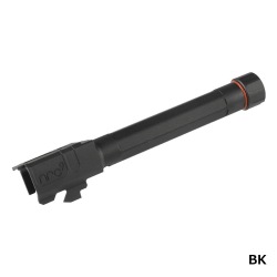 RGW ARC Division A9スタイル アウターバレル Umarex/VFC グロック17 gen5用（14mm逆ネジ）(BK/GD)