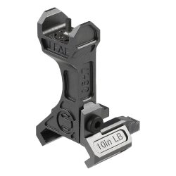 RGW Railscales Leaf-PEQスタイル フィクスドフロントサイト BK