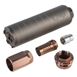 RGW Q SOUTHPAW タイプ 5.56 サイレンサー ハイダー ブラストシールドセット
