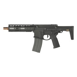 EMG/DE Airsoft NOVESKE N4 GHETTO BLASTER 7.94inch ガスブローバックライフル Black (OfficialLicense)