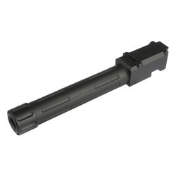 5KU LANTAC 9INEスタイルタクティカルアウターバレル BK (UMAREX/VFC G19対応/14mm逆ネジ）