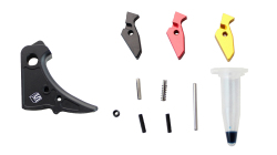 GunsModify 東京マルイ GLOCK17/18C対応 Salinet Armsタイプ アジャスタブル アルミ トリガー (カーブ)