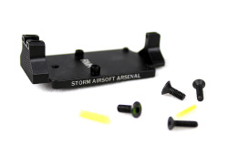 SAA Dueck Defense RBUスタイル RMRマウント BK