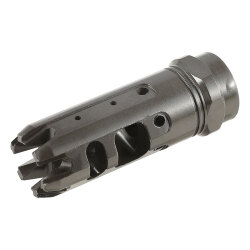 ノーブランド SI KING COMPタイプ スチールフラッシュハイダー (14mm逆ネジ)