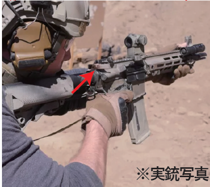 ANGRY GUN 東京マルイ M4 MWS対応 GEISSELE ACH タイプ アンビチャージ