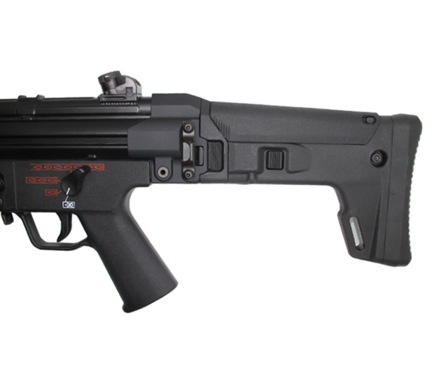 次世代MP5用ワイヤーストック ARMY FORCE 製 】電動ガン MP5シリーズ 対応 PDWストック 伸縮式