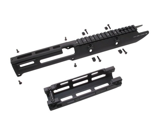 Wll TECH次世代MP5用M-LOKハンドガード WII Tech】マルイ 次世代MP5用 UTG PRO Monolithicタイプ M-LOK