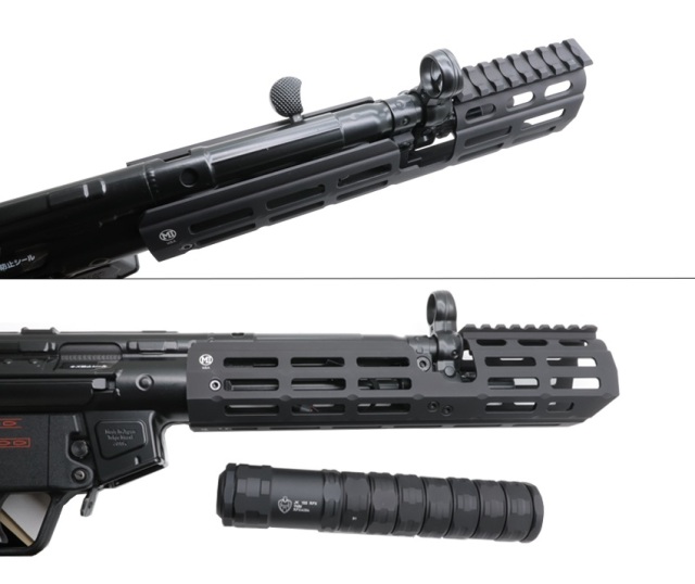 WII TECH MIDWEST Suppressorタイプ M-LOK ハンドガード 東京マルイ