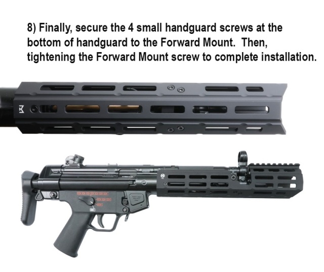 WII TECH MIDWEST Suppressorタイプ M-LOK ハンドガード 東京マルイ