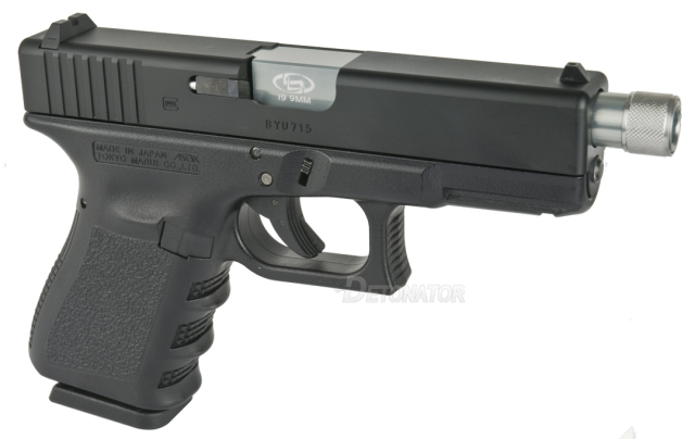 Glockグロック19用 9mm 15連マガジン実物 ポリマー＋スチールインナー Glockグロック19用 9mm 15連マガジン実物 ポリマー＋スチール