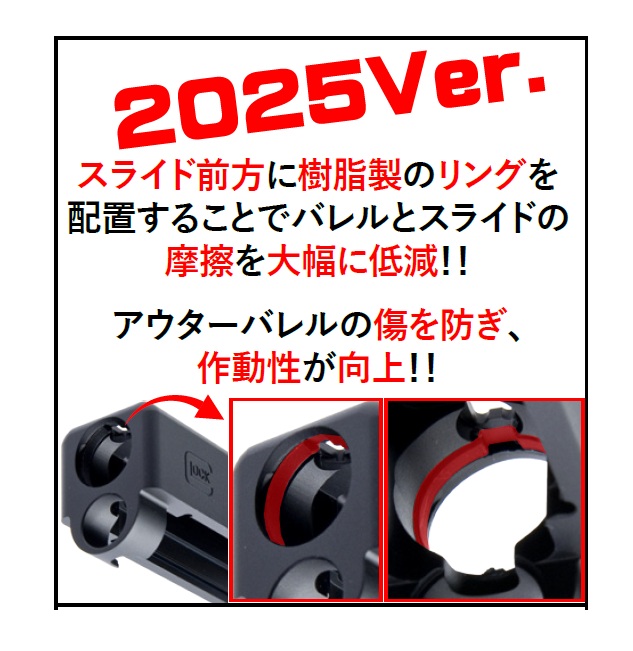 ☆送料無料☆DETONATOR 東京マルイ G17 Gen.4対応 FS スライドセット 