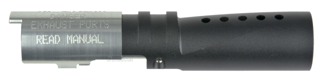 DETONATOR アルミCNCスライドセット マルイ V10 用 (BK/SV)