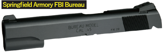 ENIGMA マルイMEU用SFA FBI Bureauタイプ アルミスライド -BK