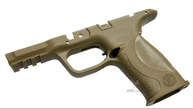 Nebula 東京マルイ M&P9用 PCPタイプ リアル刻印フレーム (BK/TAN)