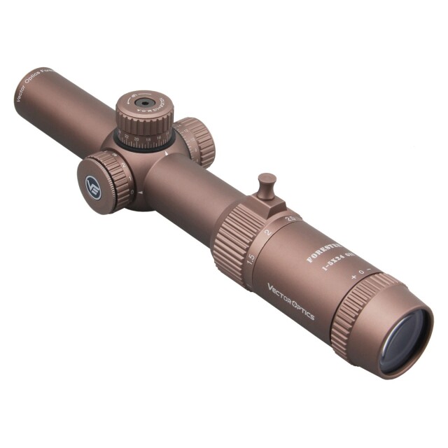 Vector optics SCOC-03II Forester 1-5x24 GenII(BK/FDE)