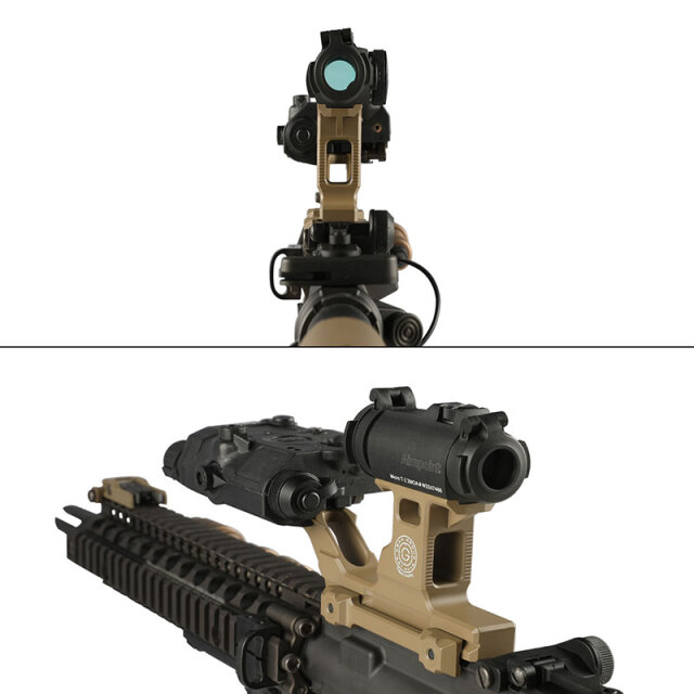GBRS HYDRAタイプ ヒドラマウント (T1/T2) (BK/FDE)