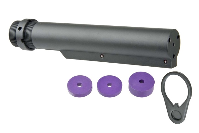 東京マルイMWS 対応 A2バッファーチューブ M16A2 固定ストック T8/CGS M16A2タイプ ストックセット 東京マルイ M4 MWS対応