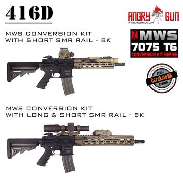 ANGRY GUN 東京マルイM4MWS用 HK416D コンバージョンキット Black GBB