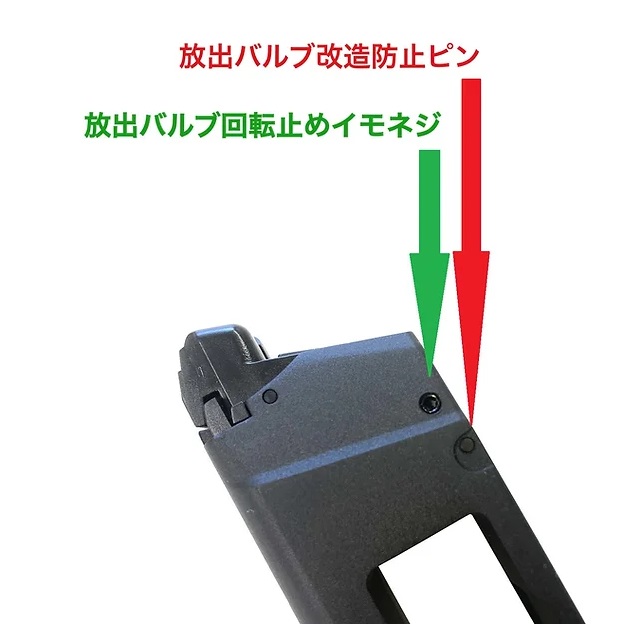 Carbon8/カーボネイト ストライカー9/9S共用 GBB専用 22連 スペア 