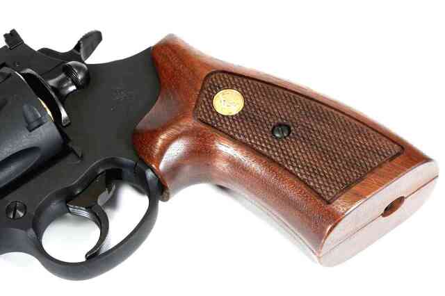 マルシン純正 COLT ANACONDA シリーズチェッカー木製グリップ ミリタリーショップ レプマート / Marushin ガングリップ