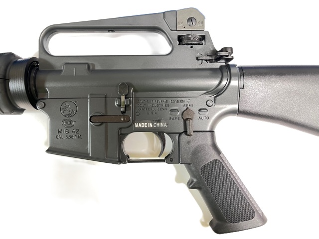 ☆送料無料☆【JPバージョン】T8/CGS COLT M16A2 20inchバレル ガス