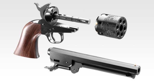 東京マルイ エアーリボルバープロ M1851 NAVY