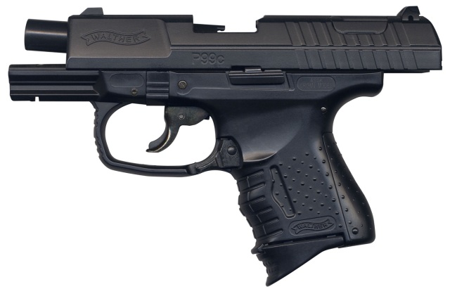 Walther P99 ガスガン ブラック　ロングマガジン２本つき Walther P99 ガスガン ブラック ロングマガジン2本つき Walther