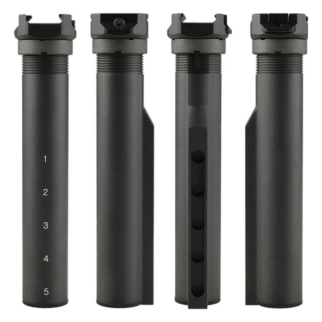 ロアアーム&バッファーチューブ 5KU M1913 5ポジションバッファーチューブ (20mmレール対応)