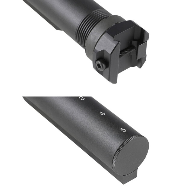 5KU M1913 5ポジションバッファーチューブ (20mmレール対応)