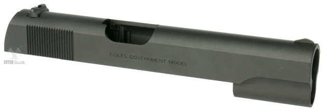 ENIGMA マルイMEU用Colt Series 70タイプアルミスライド -BK