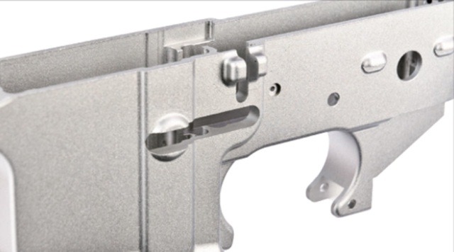 ☆送料無料☆ANGRY GUN マルイM4MWS対応 CNC ロアレシーバー (無刻印